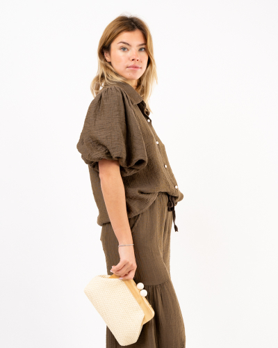 Chemise manches boule