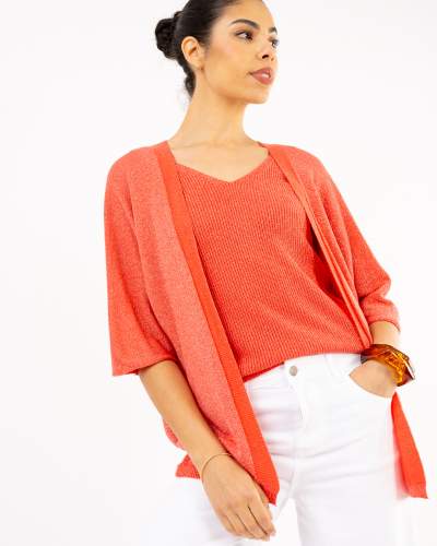 Gilet lurex