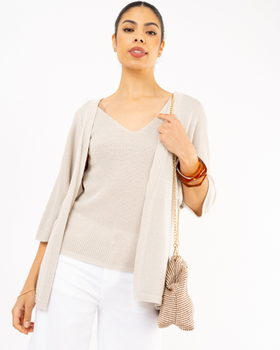 Gilet lurex