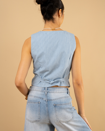 Gilet rayé