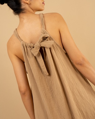 Robe gaze de coton