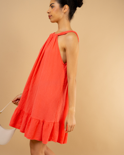 Robe gaze de coton