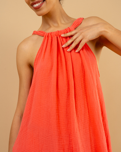 Robe gaze de coton