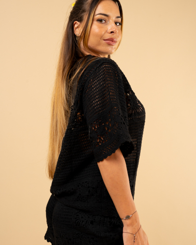Chemise macramé