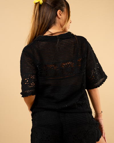 Chemise macramé