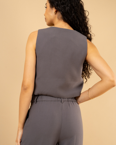 Gilet boutons