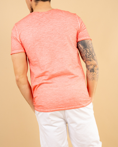 T-Shirt col v