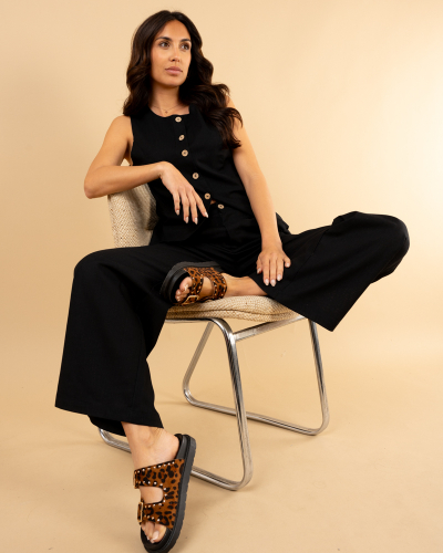 Pantalon lin