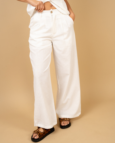 Pantalon lin