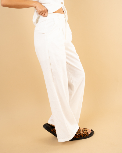 Pantalon lin
