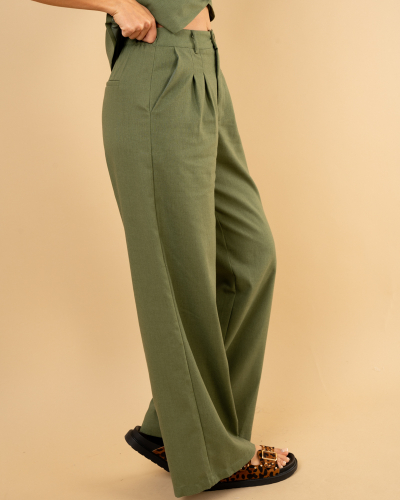 Pantalon lin