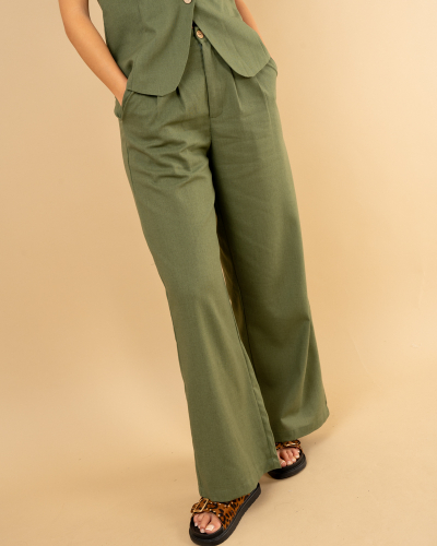 Pantalon lin