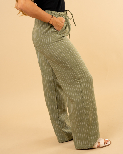 Pantalon rayé