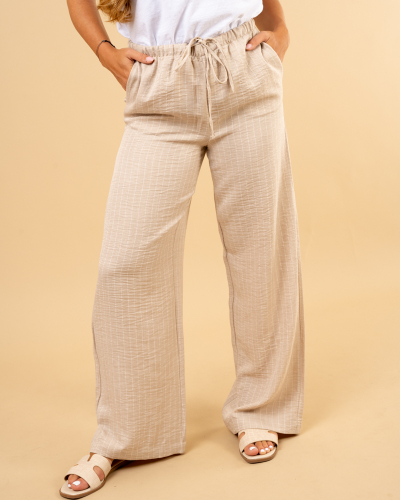 Pantalon rayé