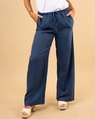 Pantalon rayé
