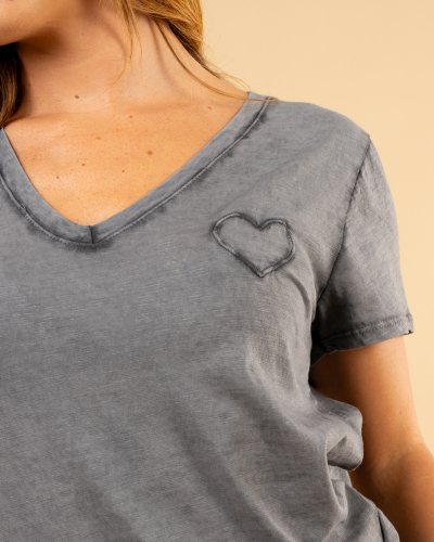 T-shirt coeur
