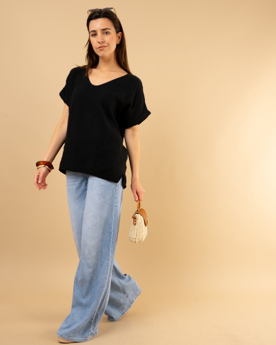 Oversize gaze de coton