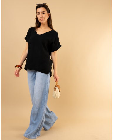 Oversize gaze de coton