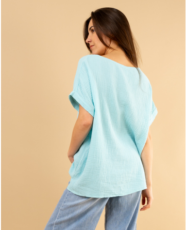 Oversize gaze de coton