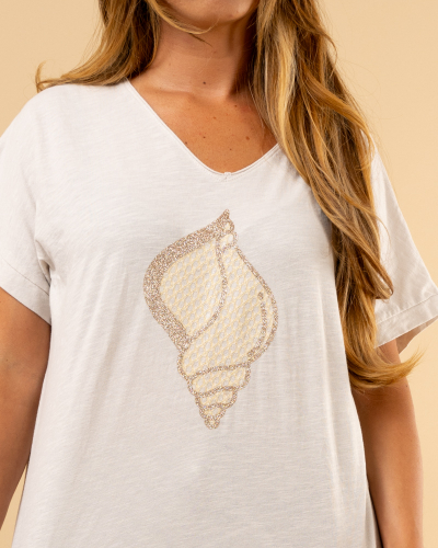 T-Shirt coquillage