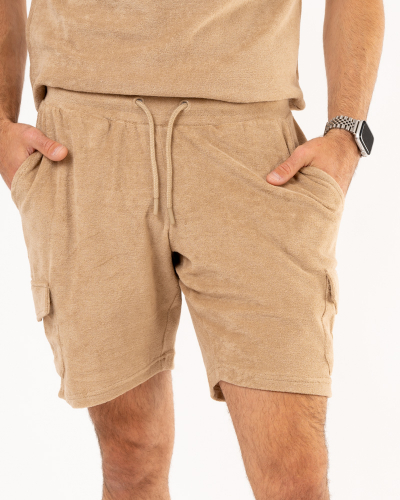 Short cargo éponge