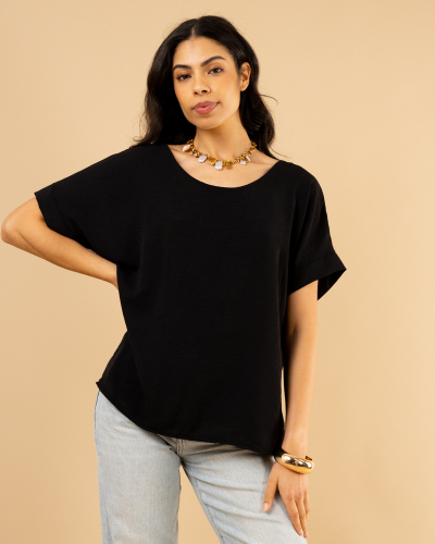 T-Shirt dos croisé