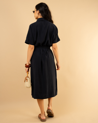 Robe longue chemise