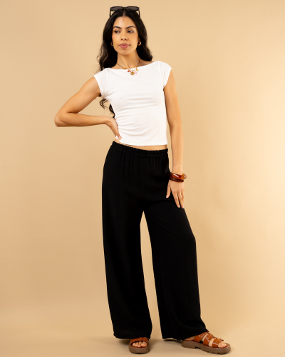 Pantalon large