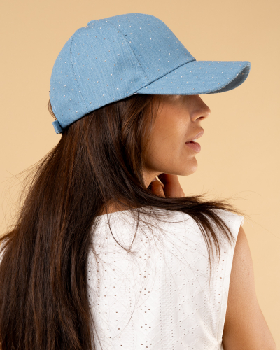 Casquette strass