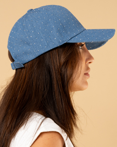 Casquette strass