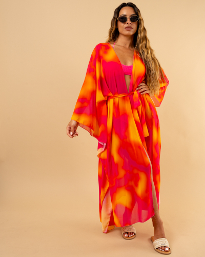 Kimono tie and dye