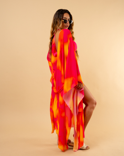 Kimono tie and dye