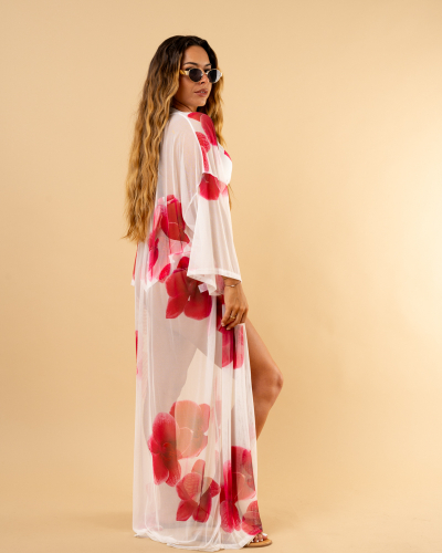 Kimono grosses fleurs