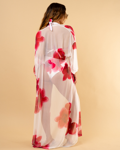 Kimono grosses fleurs