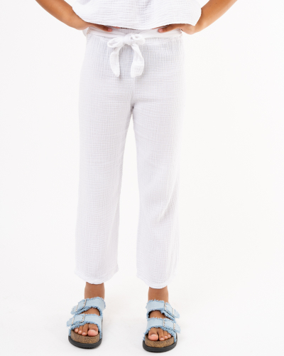 Pantalon gaze de coton