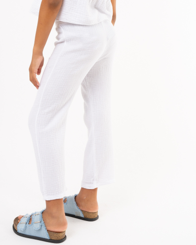 Pantalon gaze de coton