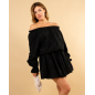 Robe short brodée