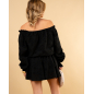Robe short brodée