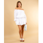 Robe short brodée