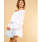 Robe short brodée