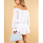 Robe short brodée