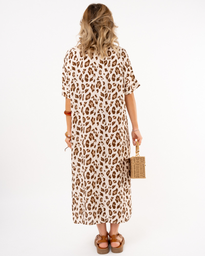 Robe longue léo