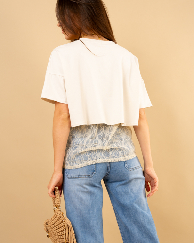 T-Shirt dentelle