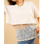 T-Shirt dentelle