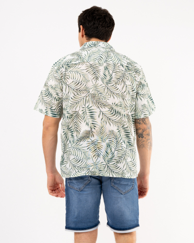 Chemise palmes