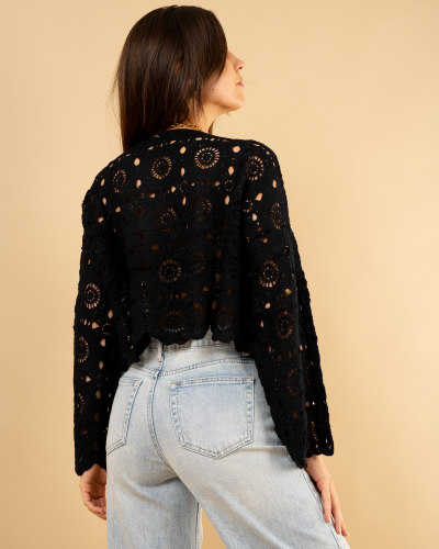 Top macramé