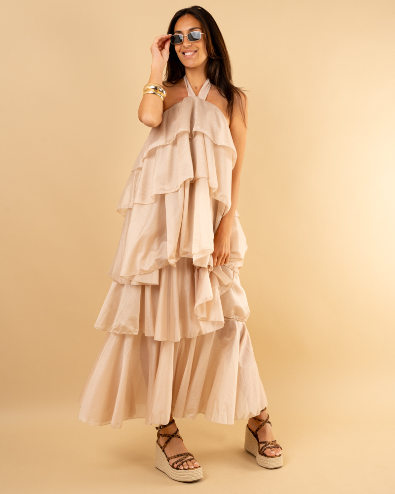 Robe multi volants