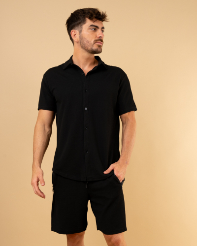 Chemise texturée