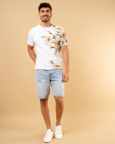 T-Shirt fleuri