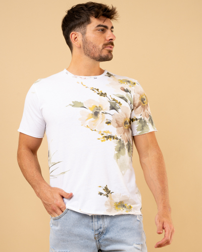 T-Shirt fleuri